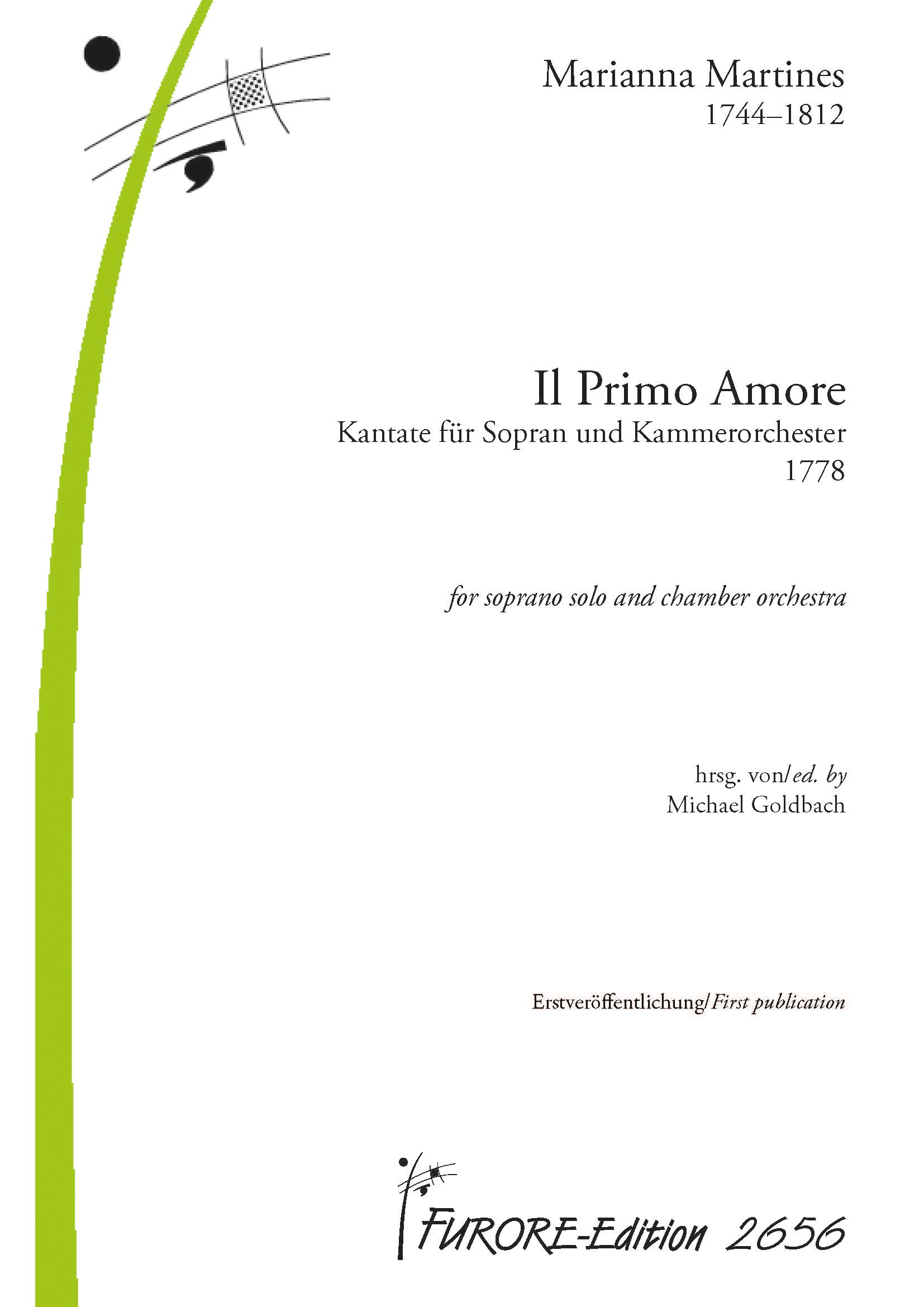 Vorderes Coverbild Il primo Amore