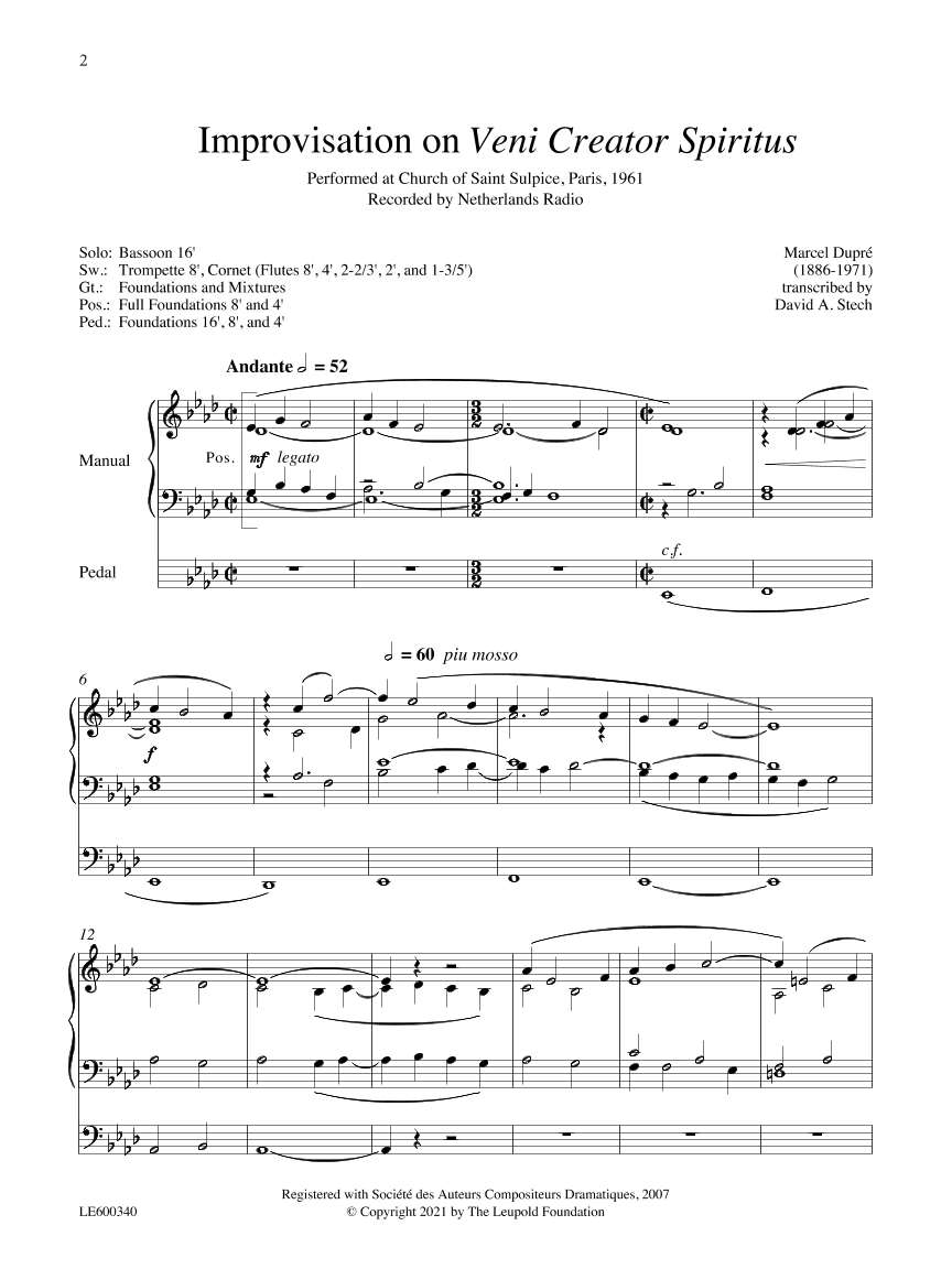 Anderes Coverbild Legendary Organ Improvisations, Volume 7