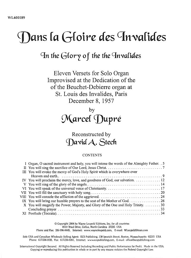Anderes Coverbild Legendary Organ Improvisations, Volume 1