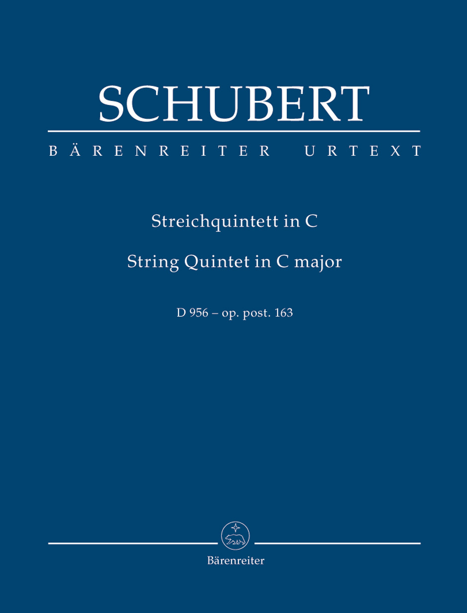 Vorderes Coverbild Streichquintett C-Dur op. post.163 D 956