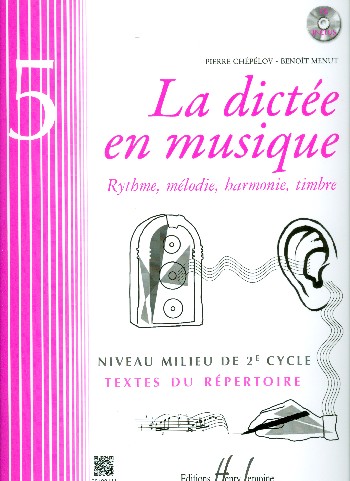 Vorderes Coverbild La dictée en musique Vol.5 - milieu du 2eme cycle