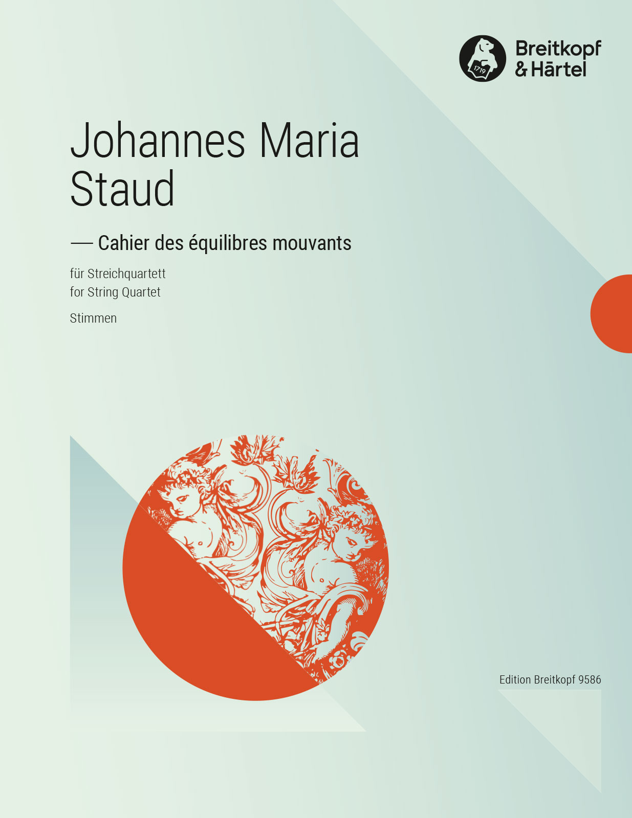 Vorderes Coverbild Cahier des équilibres mouvants (2025)