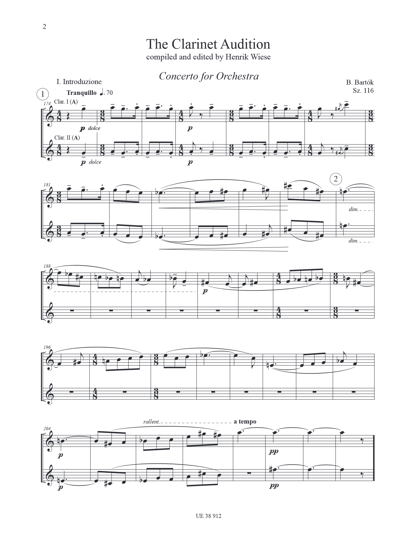 Anderes Coverbild The Clarinet Audition / Probespielstellen für Klarinette