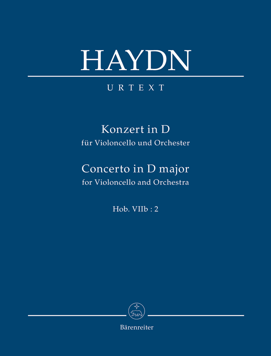 Vorderes Coverbild Konzert für Violoncello und Orchester D-Dur Hob. VIIb:2