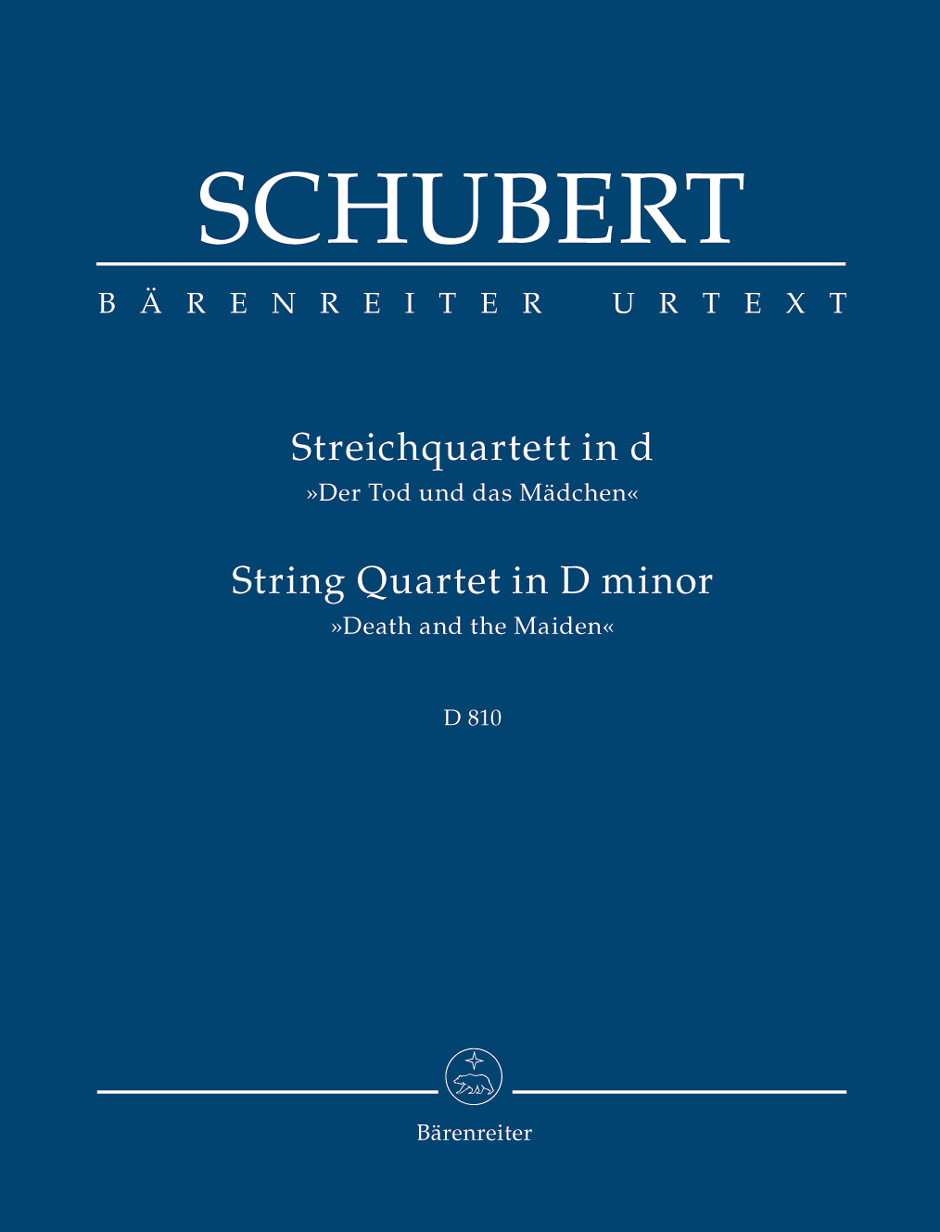 Vorderes Coverbild Streichquartett d-Moll D 810 "Der Tod und das Mädchen"
