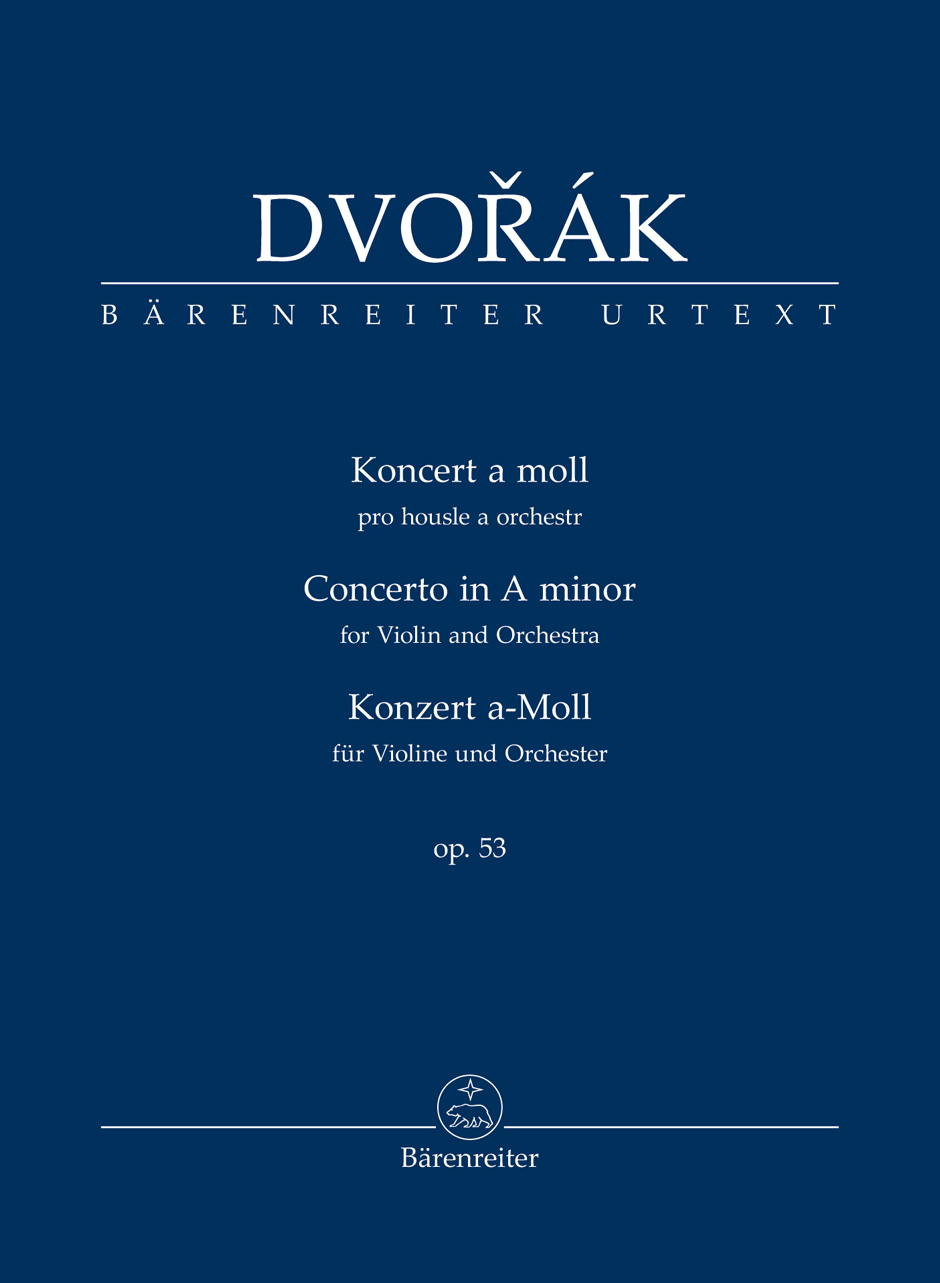 Vorderes Coverbild Konzert für Violine und Orchester a-Moll op. 53