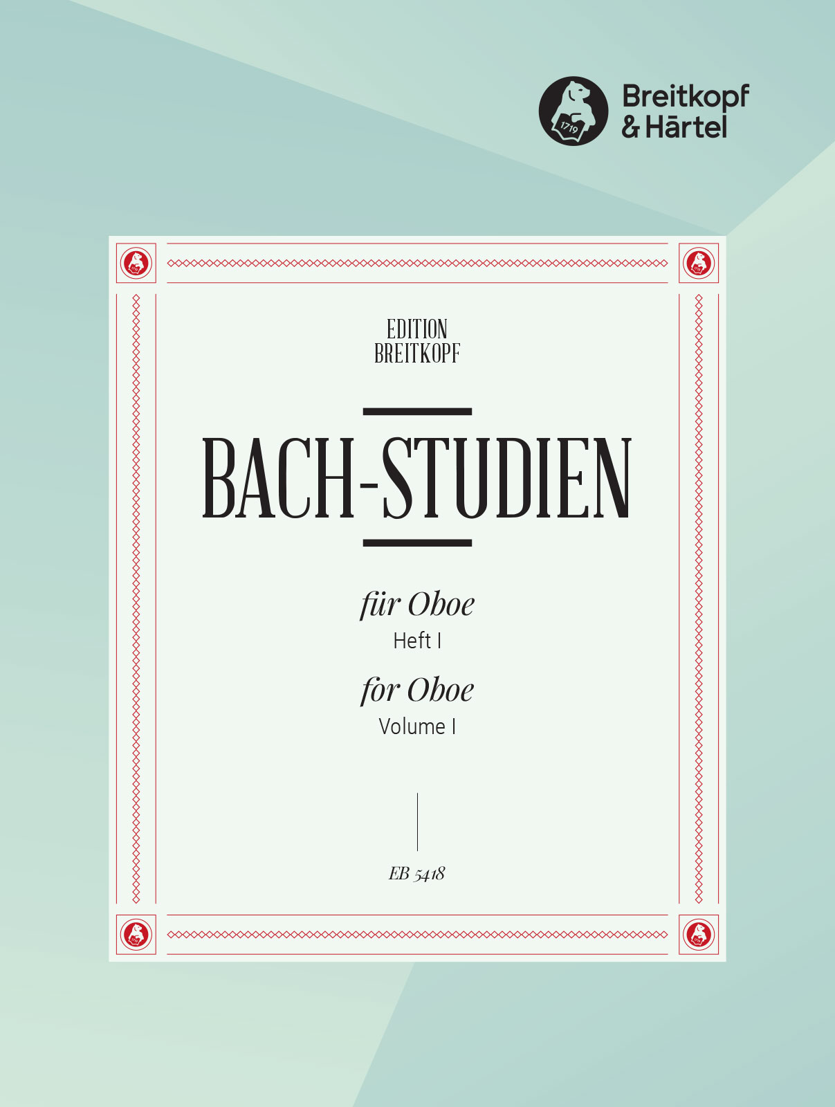 Anderes Coverbild Bach-Studien für Oboe, Heft 1