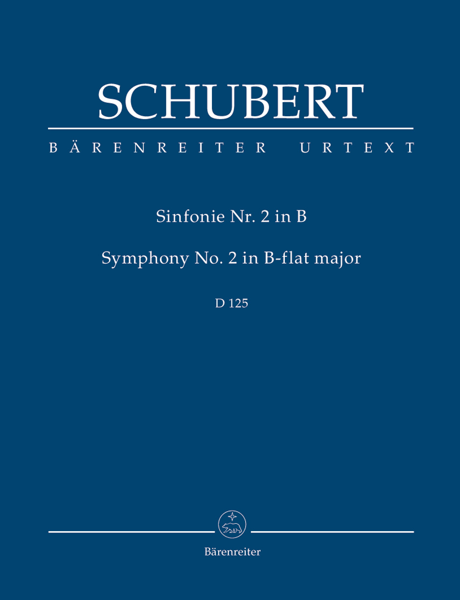 Vorderes Coverbild Sinfonie Nr. 2 B-Dur D 125