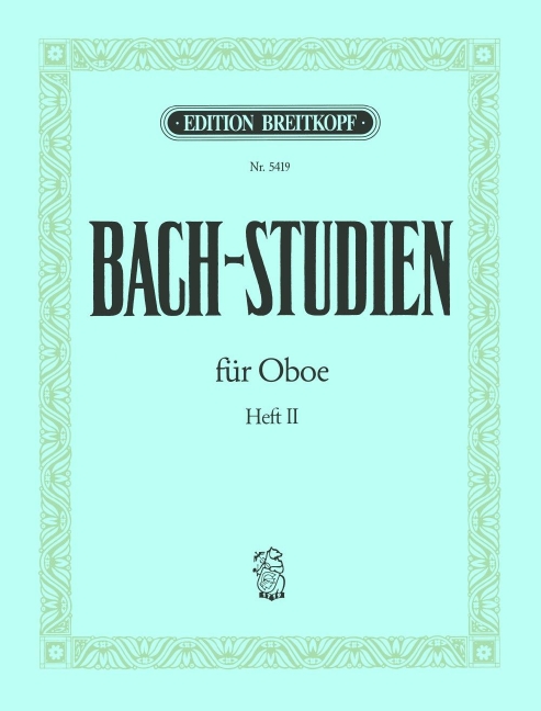 Anderes Coverbild Bach-Studien für Oboe, Heft 2