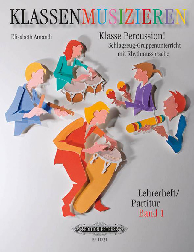 Vorderes Coverbild Klasse Percussion! - Band 1