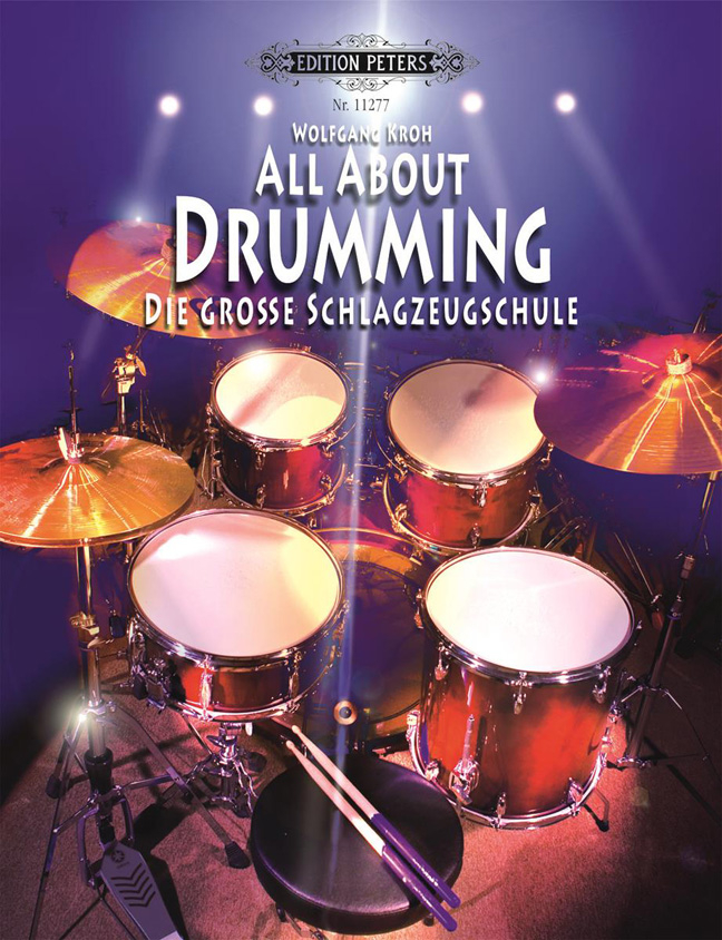 Vorderes Coverbild All About Drumming