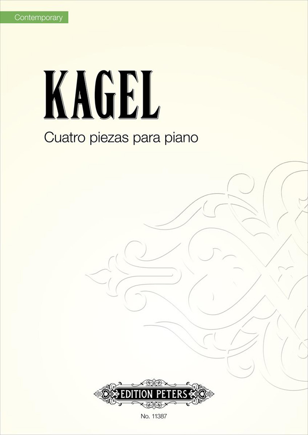 Vorderes Coverbild Cuatro piezas para piano (1954)