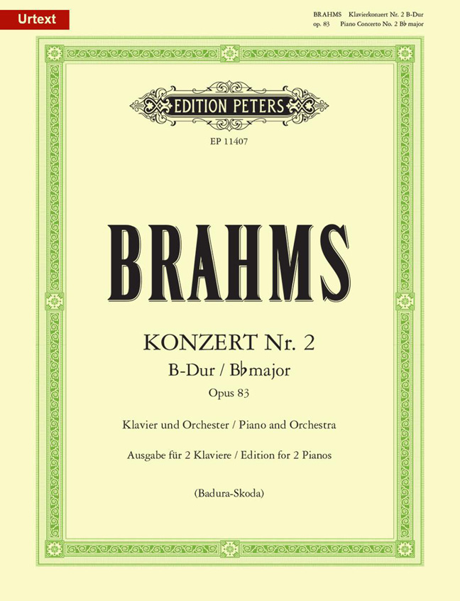 Vorderes Coverbild Konzert Nr. 2 B-Dur op. 83 (1881)
