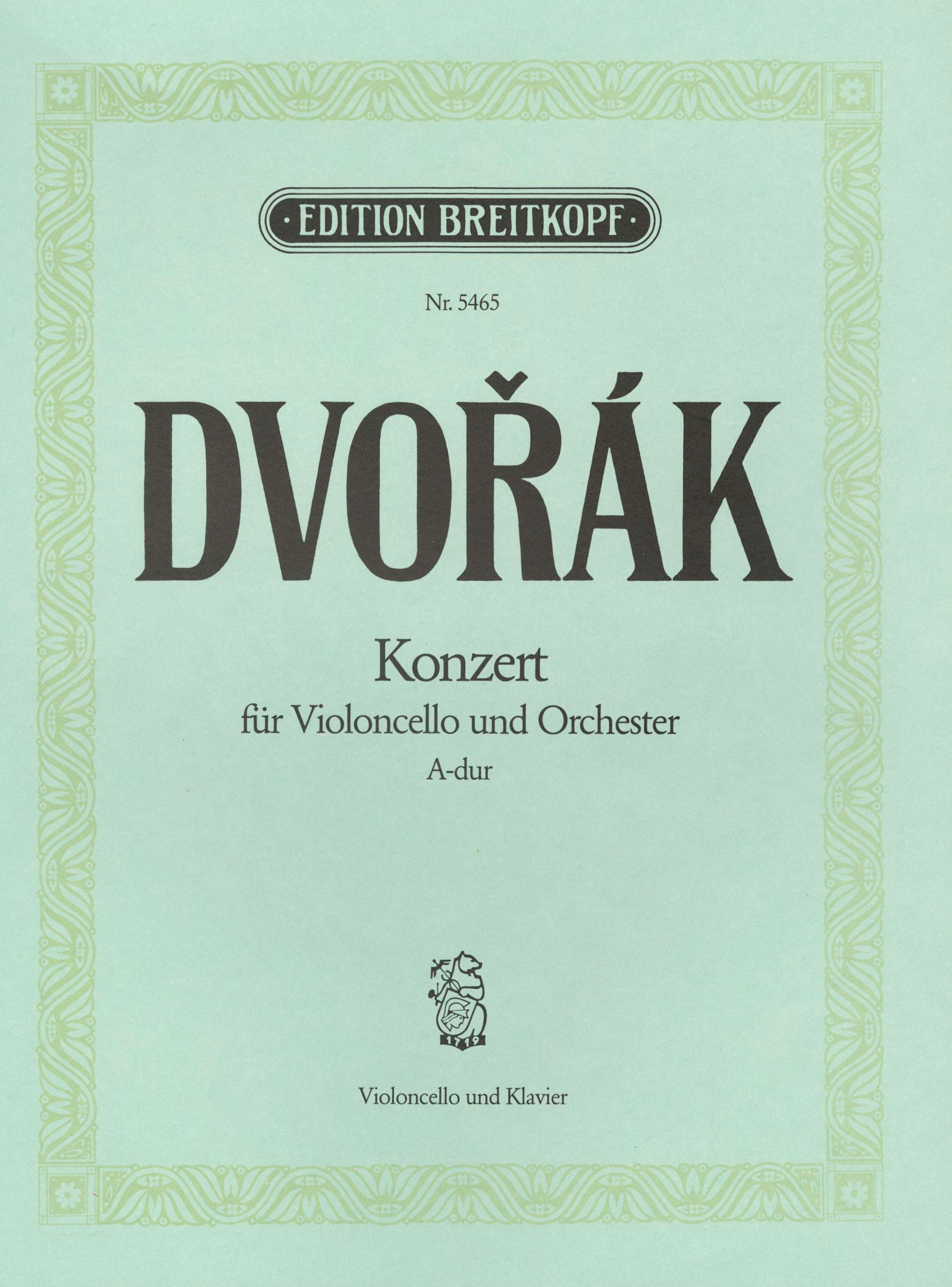 Anderes Coverbild Violoncellokonzert A-dur