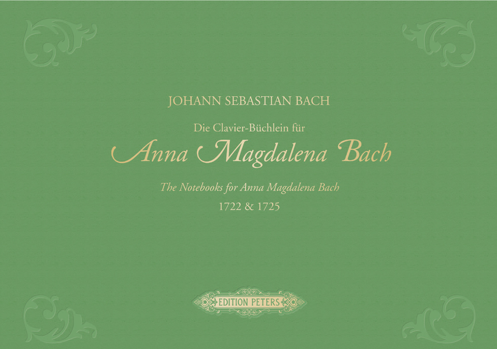 Vorderes Coverbild Die Clavier-Büchlein für Anna Magdalena Bach 1722 & 1725