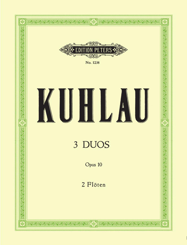 Vorderes Coverbild Drei Duos op. 10