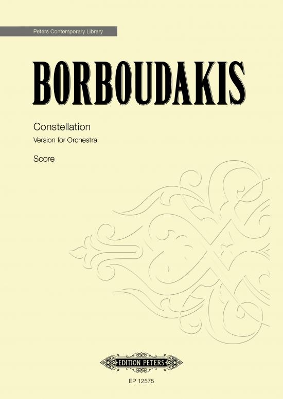 Vorderes Coverbild Constellation. Version for Orchestra (2008)