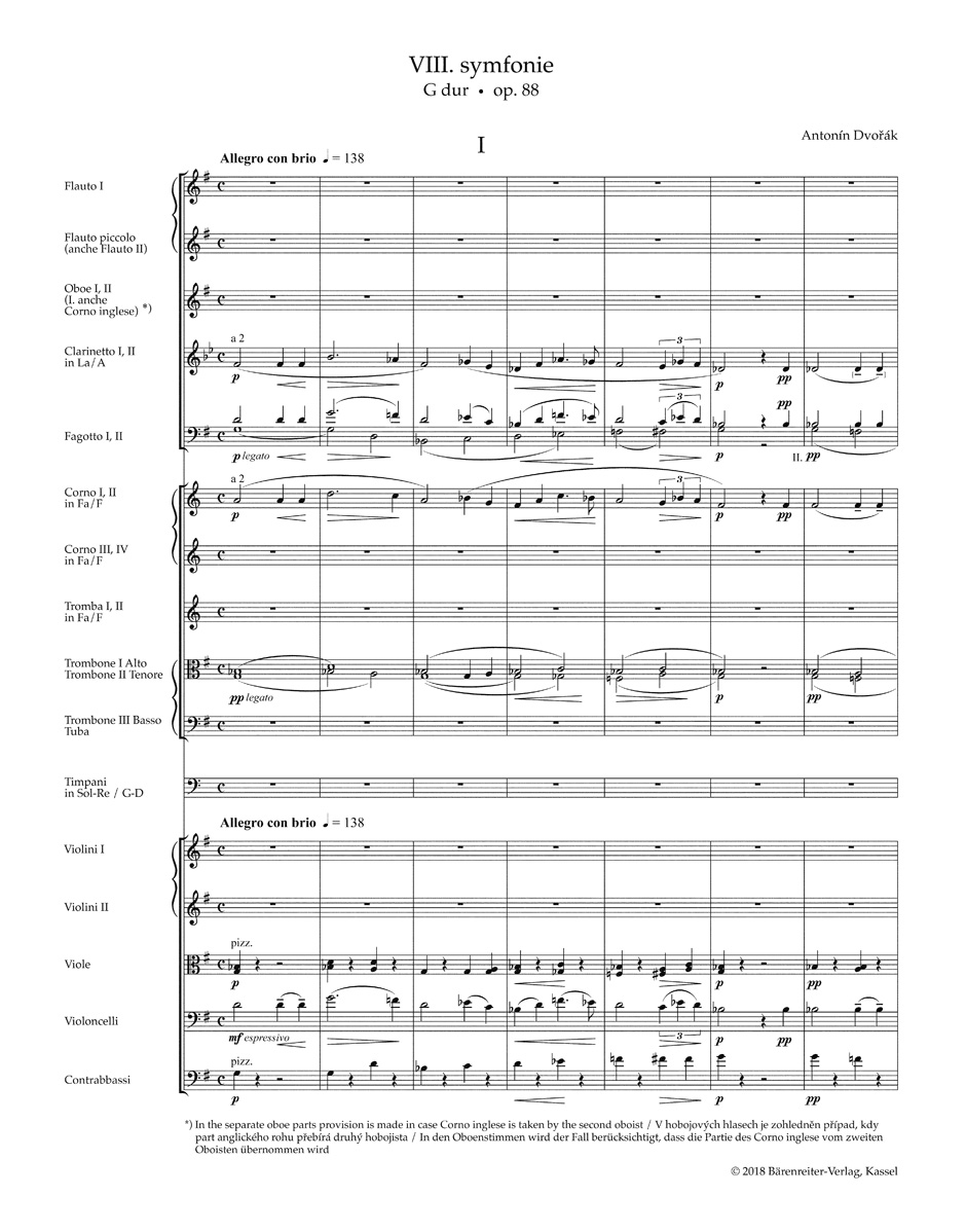 Anderes Coverbild Symphonie Nr. 8 G-Dur op. 88