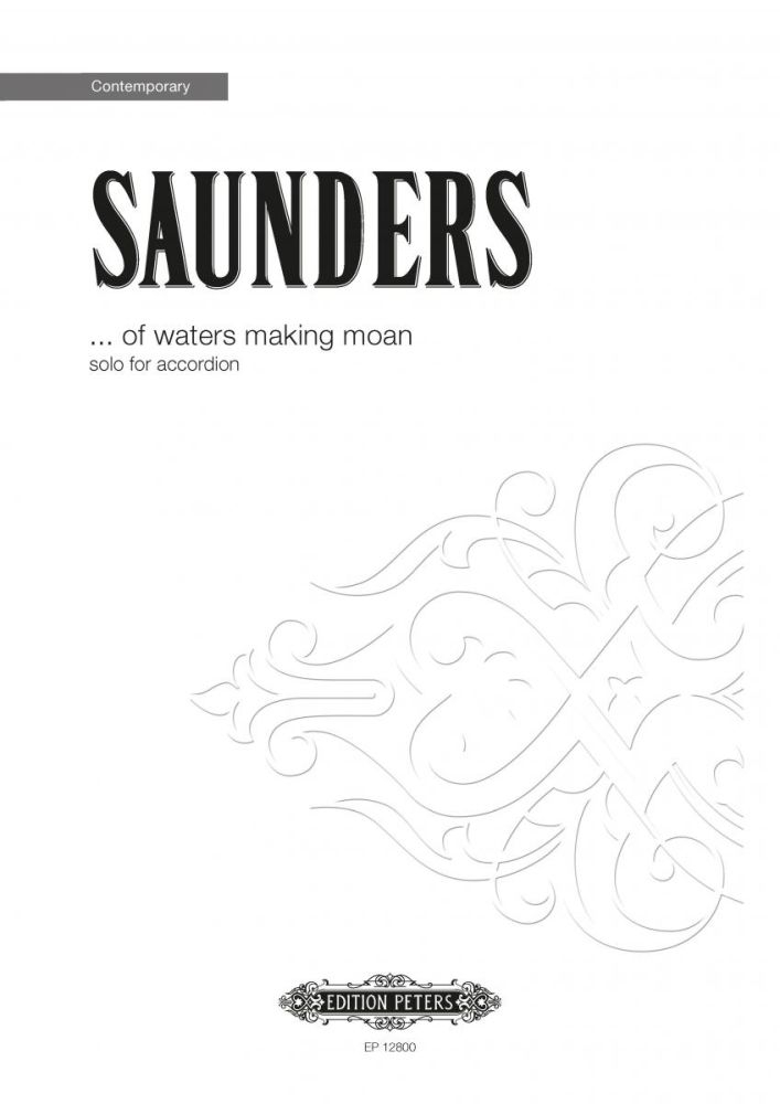 Vorderes Coverbild ... of waters making moan