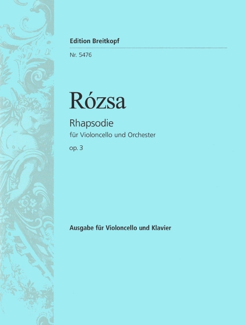 Anderes Coverbild Rhapsodie op. 3