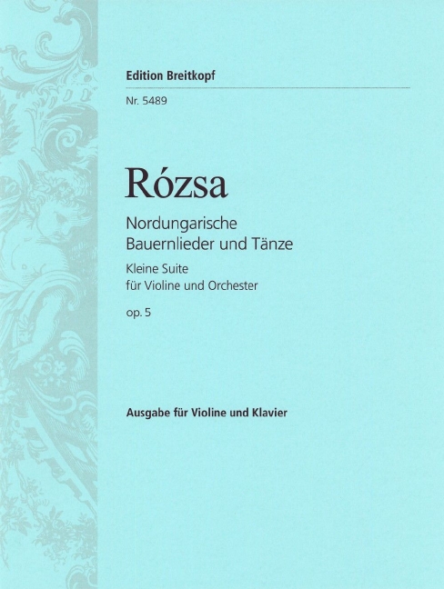 Anderes Coverbild Nordungarische Bauernlieder und Tänze op. 5 (1929)