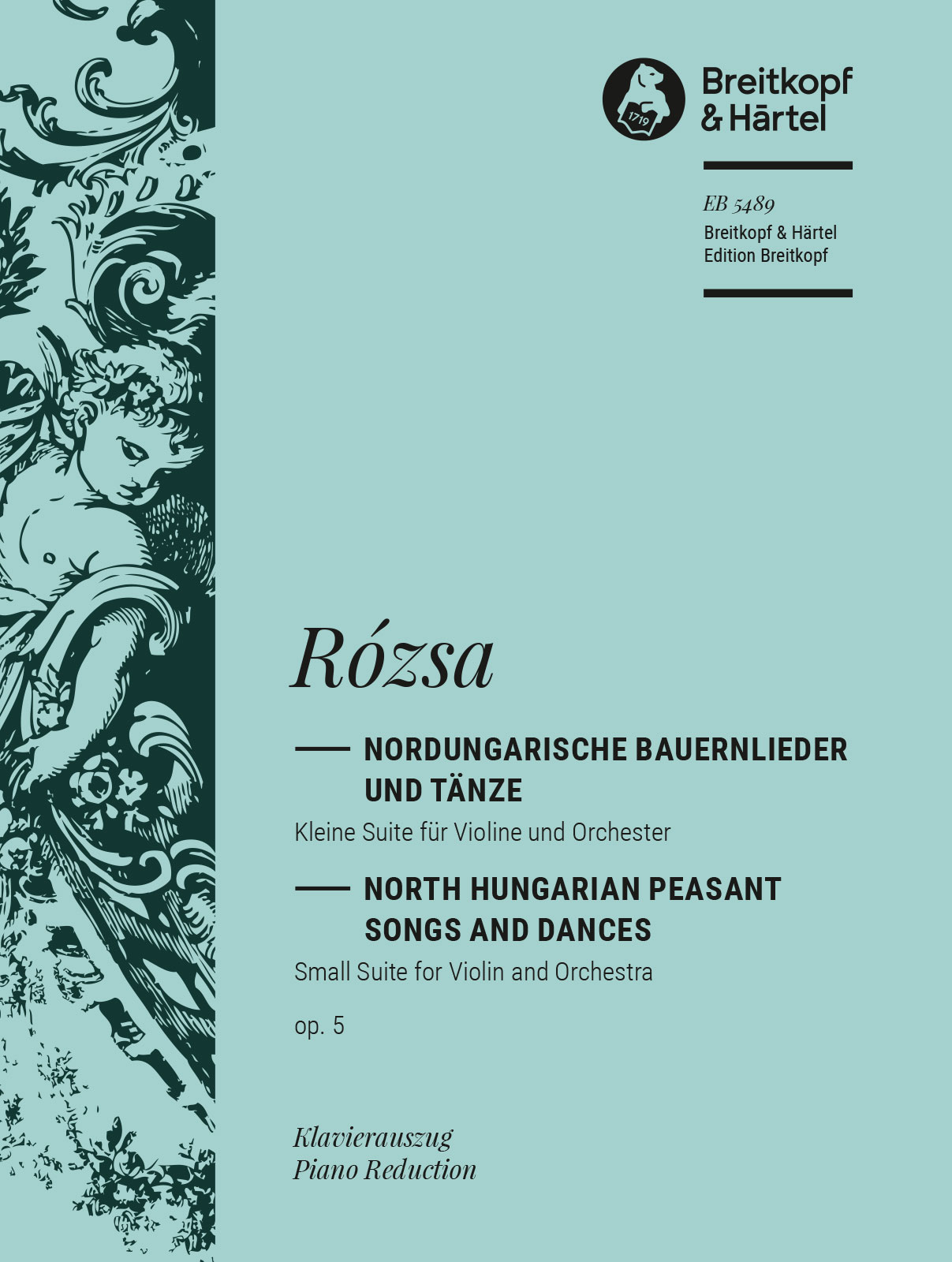 Anderes Coverbild Nordungarische Bauernlieder und Tänze op. 5 (1929)
