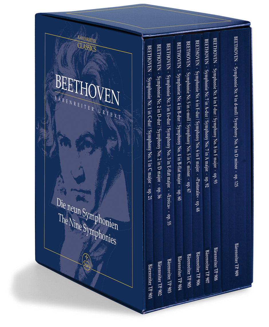 Vorderes Coverbild Die neun Symphonien