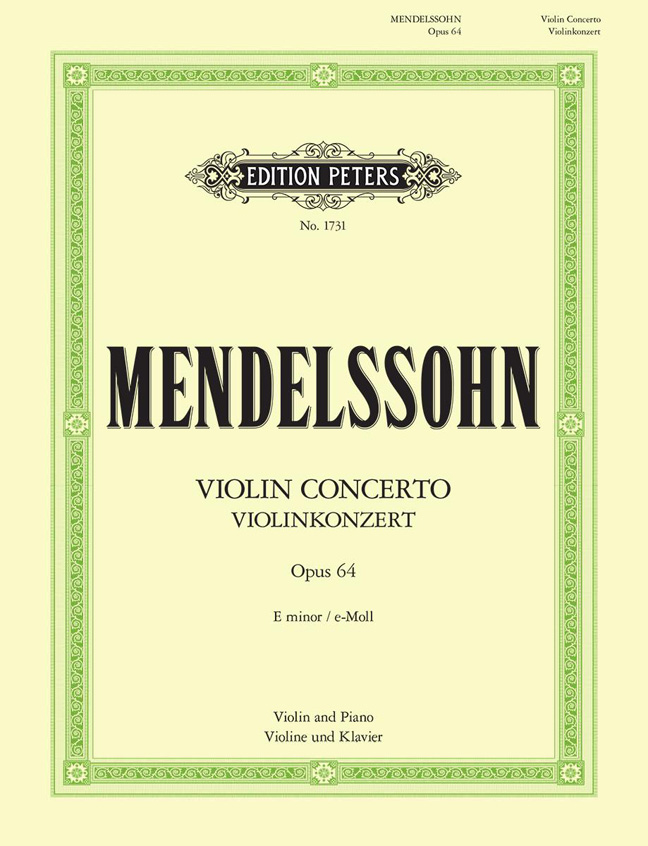 Vorderes Coverbild Konzert für Violine und Orchester e-moll op. 64 (1844)
