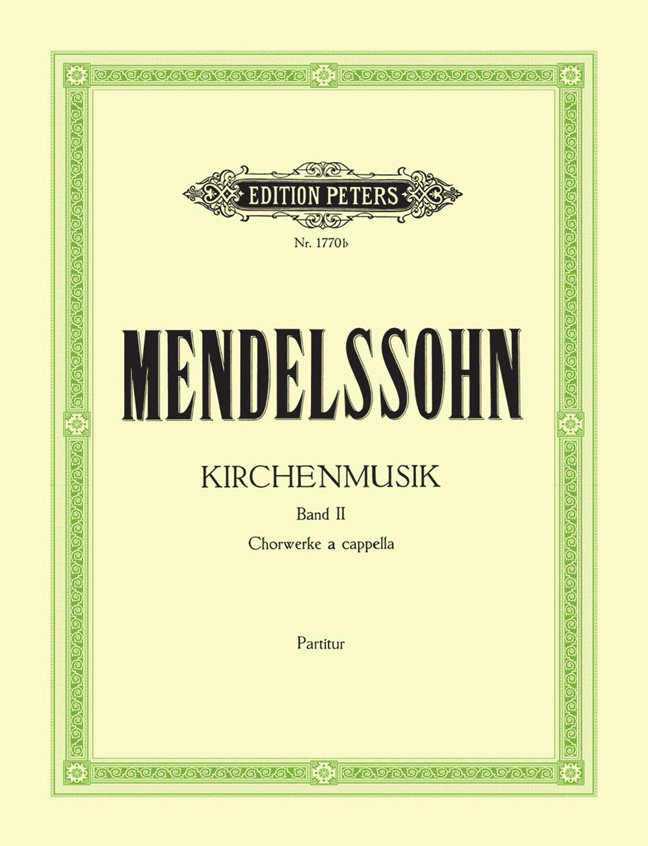 Vorderes Coverbild Kirchenmusik, Band 2: Werke für gemischten Chor a cappella