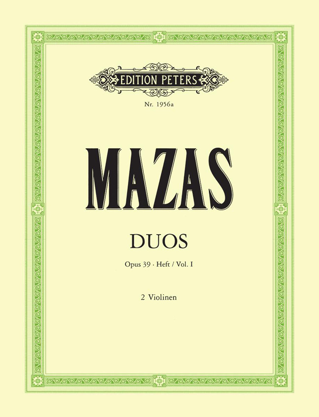 Vorderes Coverbild Duos op. 39