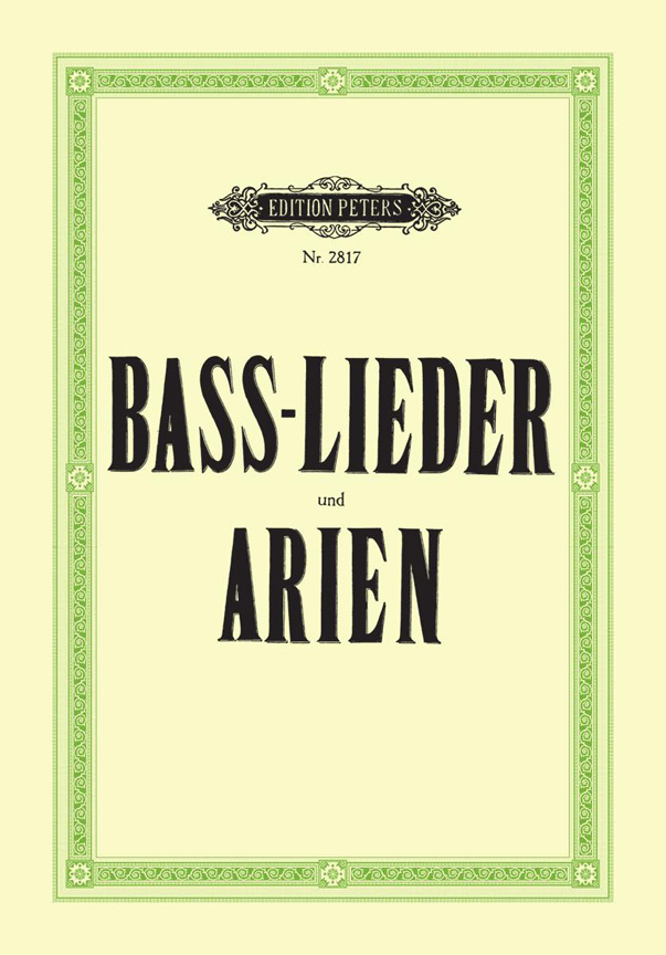 Vorderes Coverbild Bass-Lieder und Arien