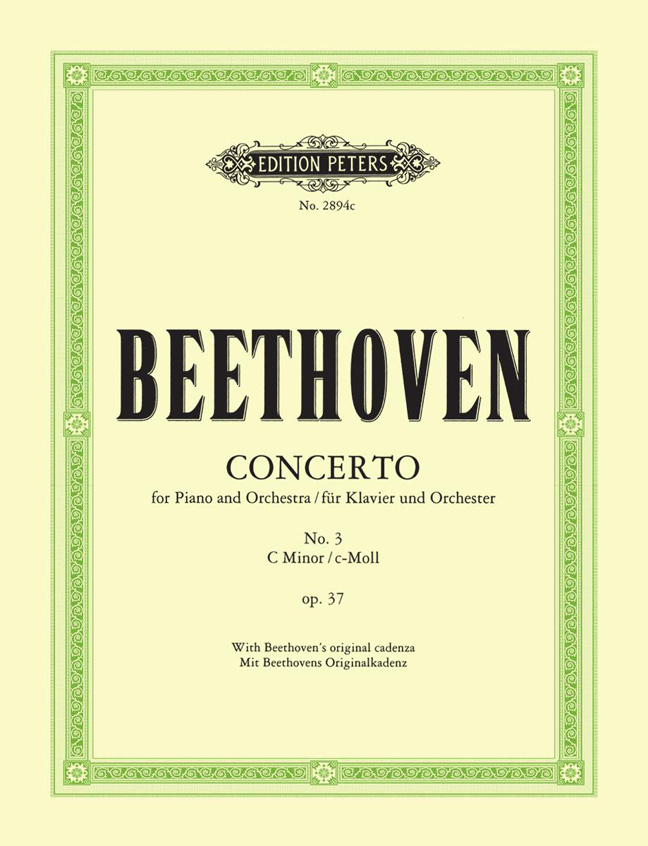 Vorderes Coverbild Konzert für Klavier und Orchester Nr. 3 c-Moll op. 37
