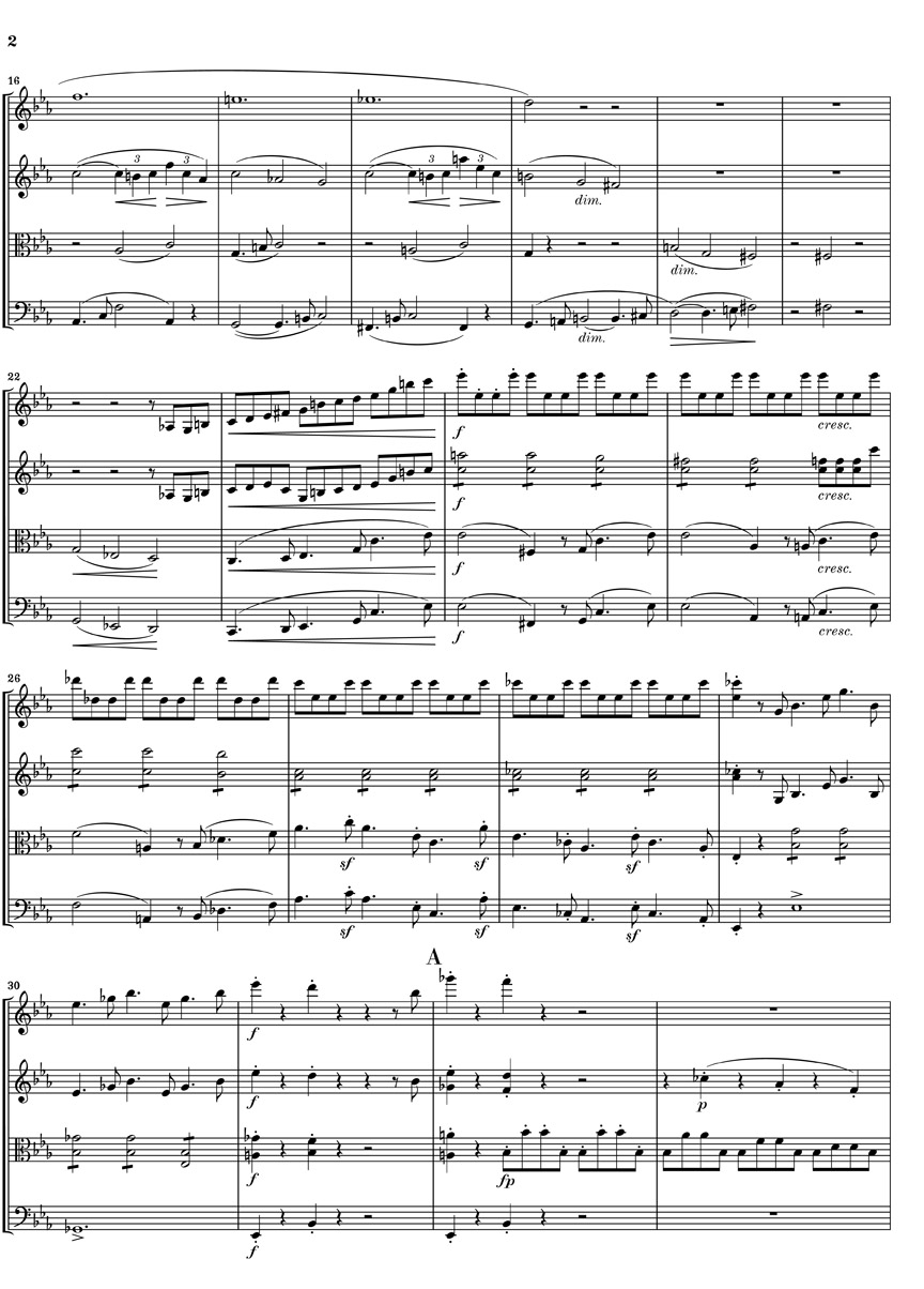 Anderes Coverbild Streichquartette c-moll und a-moll op. 51