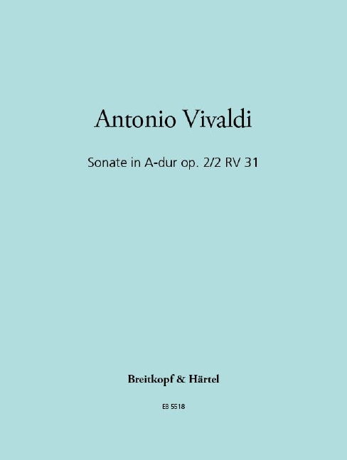 Anderes Coverbild Sonate A-dur op. 2/2 RV 31