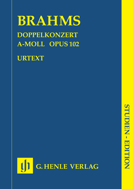 Vorderes Coverbild Doppelkonzert a-moll op. 102