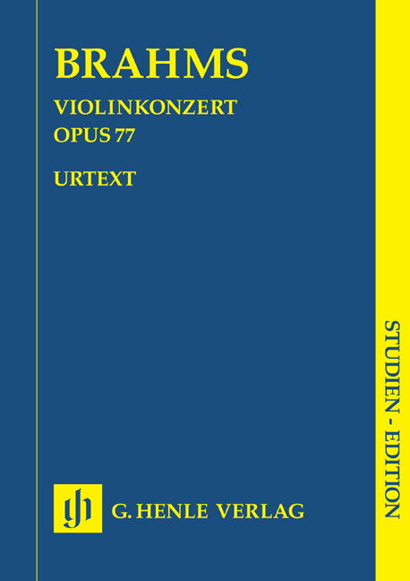 Vorderes Coverbild Violinkonzert D-dur op. 77