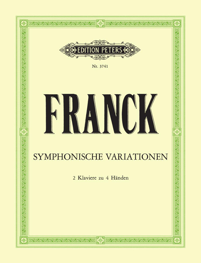 Vorderes Coverbild Symphonische Variationen für Klavier und Orchester fis-Moll