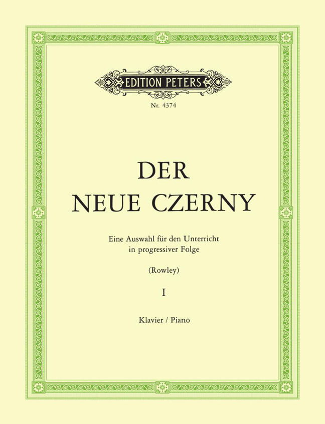 Vorderes Coverbild Der neue Czerny 1