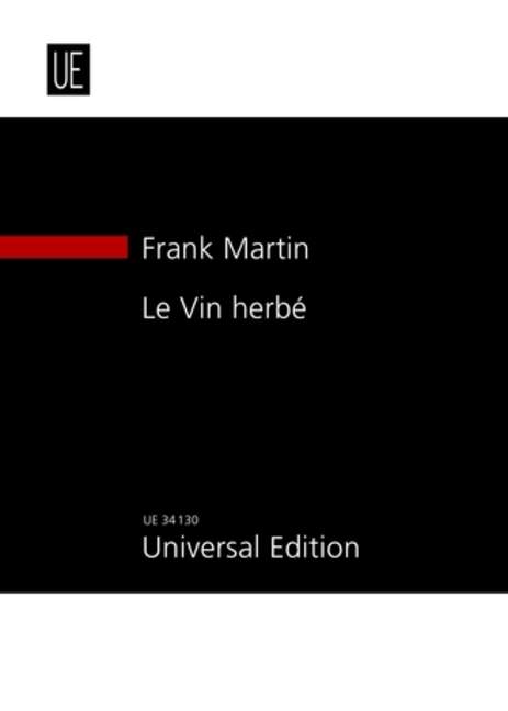 Vorderes Coverbild Le Vin herbé für 12 Singstimmen, 7 Streicher und Klavier