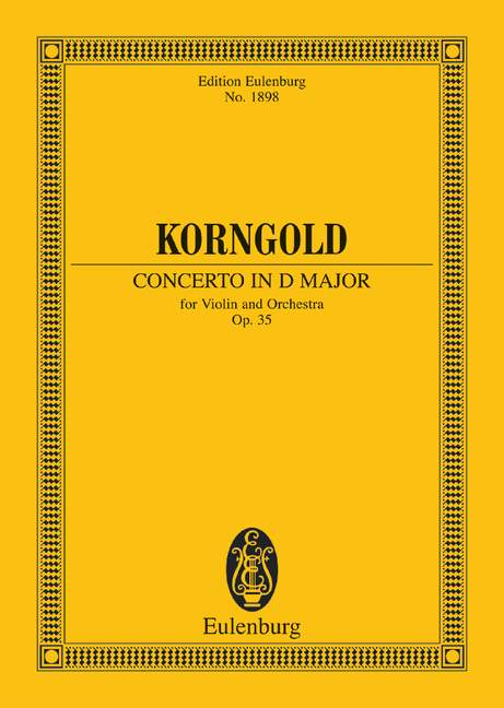 Anderes Coverbild Konzert D-Dur op. 35 (1937 - 1939 (1945))
