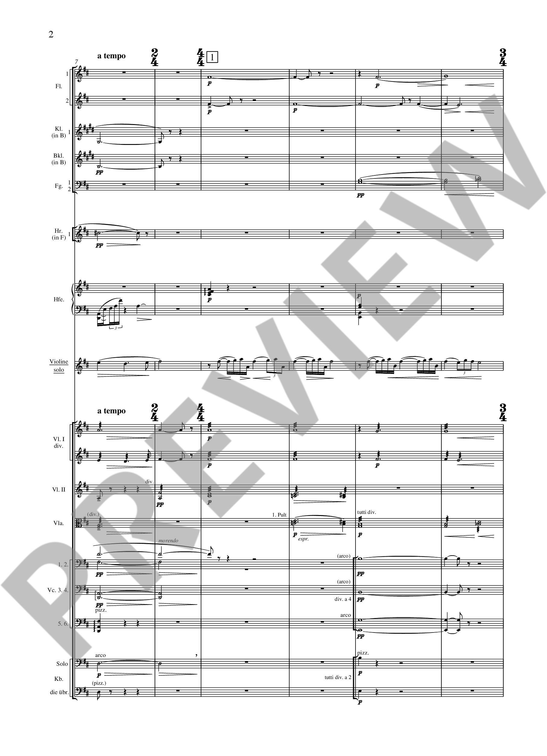 Anderes Coverbild Konzert D-Dur op. 35 (1937 - 1939 (1945))