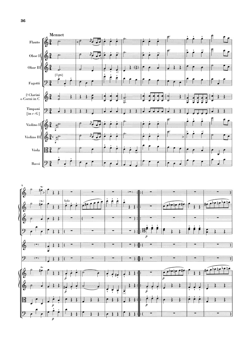 Anderes Coverbild Sinfonie C-dur Hob. I:82 "L'Ours" (1786)