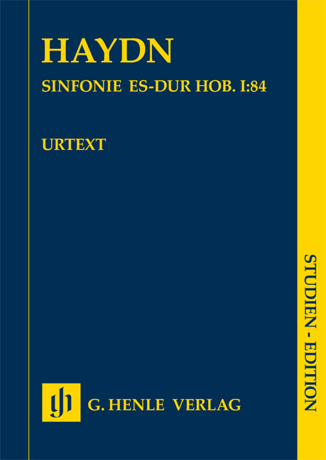 Vorderes Coverbild Sinfonie Es-dur Hob. I:84 (1786)