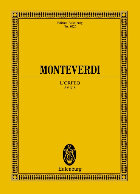 Vorderes Coverbild L'Orfeo SV 318