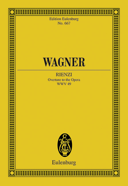 Vorderes Coverbild Rienzi WWV 49