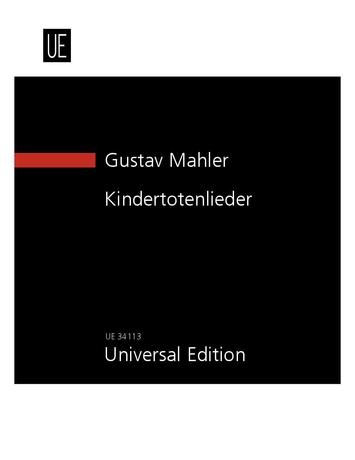 Vorderes Coverbild Kindertotenlieder für mittlere Singstimme und Orchester
