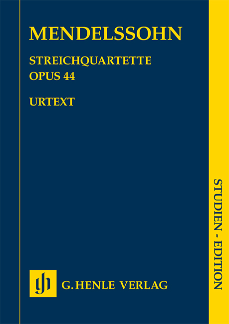 Vorderes Coverbild Streichquartette op. 44