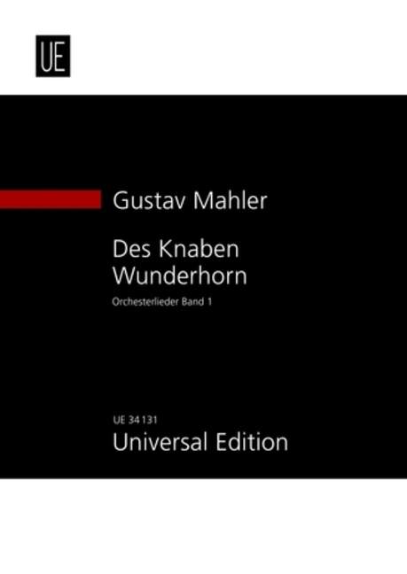 Vorderes Coverbild Des Knaben Wunderhorn für Singstimme und Orchester
