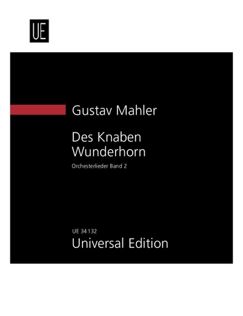 Vorderes Coverbild Des Knaben Wunderhorn für Singstimme und Orchester