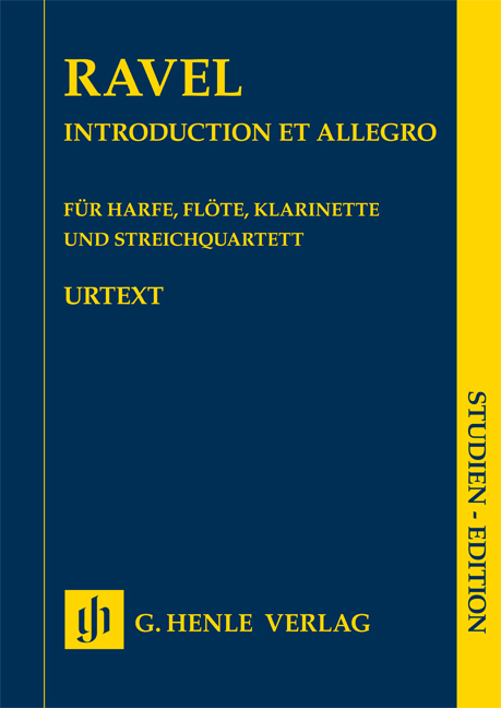 Vorderes Coverbild Introduction et Allegro für Harfe, Flöte, Klarinette und Streichquartett